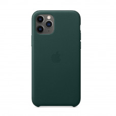 Силіконова накладка Lambskin Leather для iPhone 12 Pro Max Green