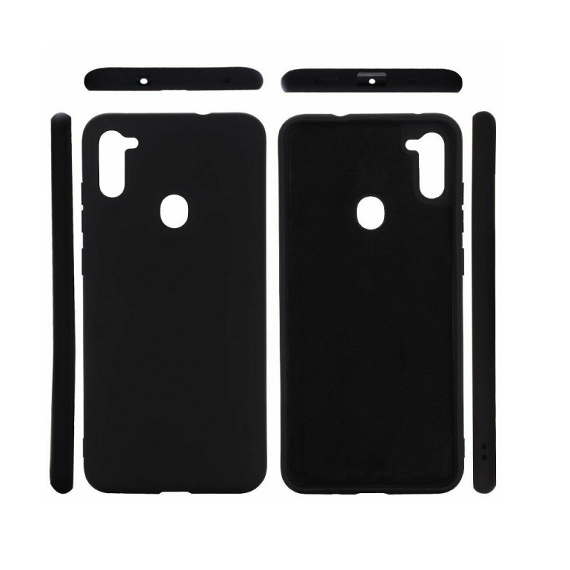 Силіконова накладка Soft Silicone Case для Samsung M11/A11 2020 Black