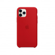 Силіконова накладка Silicone Case для iPhone 11 Pro Max Red