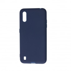 Силіконова накладка SMTT-Soft Touch для Samsung A01/A015 Blue