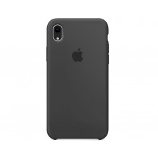 Силіконова накладка Silicone Case для iPhone XR Charcoal
