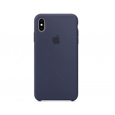 Силіконова накладка Silicone Case для iPhone XS Max Dark blue