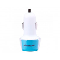 Автомобильное зарядное устройство Nillkin Jelly Car Charger 2.4 A Blue