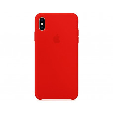 Силіконова накладка для iPhone X/XS Silicone Case Candy Red