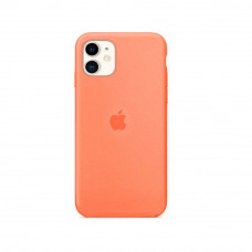 Силіконова накладка Silicone Case для iPhone 11 Papaya