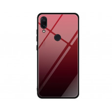 Силіконова накладка Gradient Glass для Xiaomi Redmi 7 Red