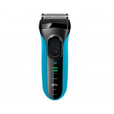 Электробритва BRAUN Series 3 3040TS Blue Чехол + Гель
