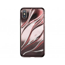 Чохол Baseus Water Modelling для iPhone X/XSTransparent Pink (WIAPIPHX-SH04)