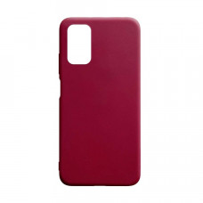 Силіконова накладка Silicone Case для Xiaomi Poco M3 Cherry