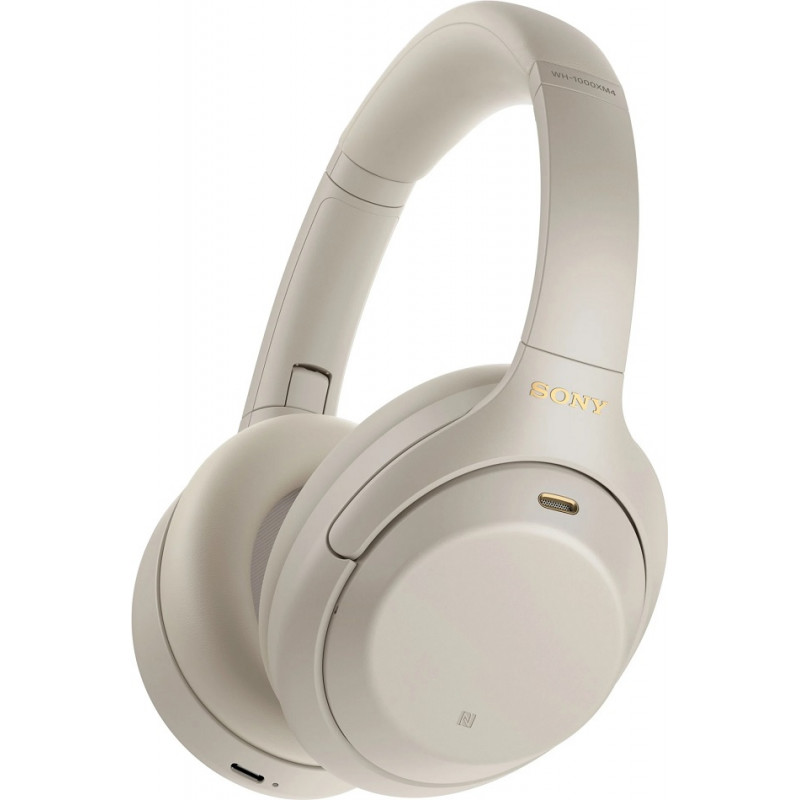 Наушники Bluetooth Sony WH-1000XM4 Silver (WH1000XM4S.CE7)