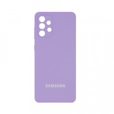 Силіконова накладка Silicone Case для Samsung A52/A525 2021 Lilac