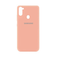 Силіконова накладка Silicone Case для Samsung M11/A11 2020 Coral
