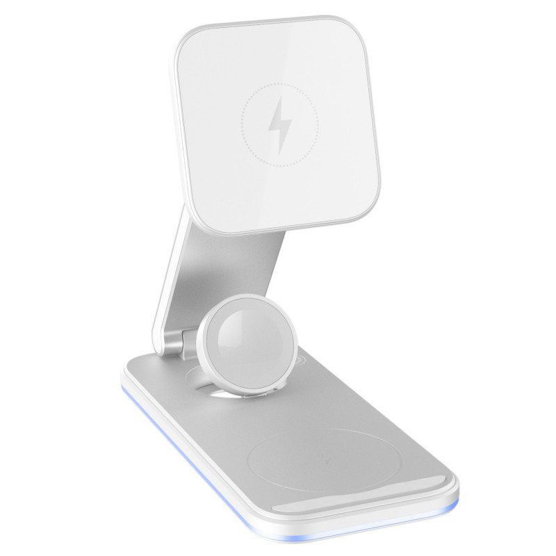 Беспроводное зарядное устройство Proove Energy Fold 3 in 1 White (WSEF15010002)