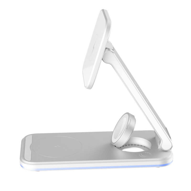 Беспроводное зарядное устройство Proove Energy Fold 3 in 1 White (WSEF15010002)