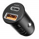 Автомобильное зарядное устройство Proove Tiny Power Pro 65W USB + Type-C (ACTP65110001)