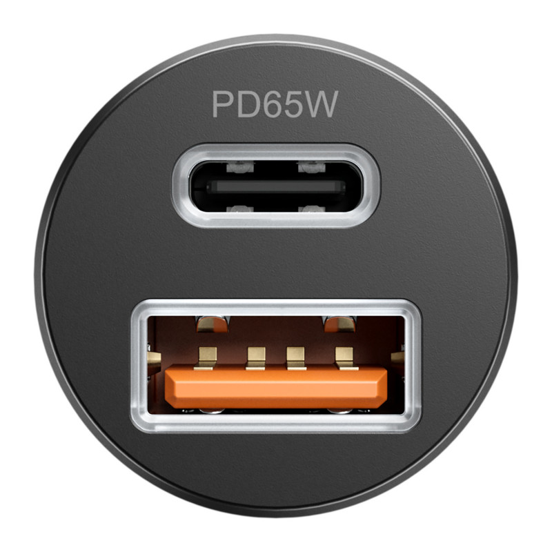 Автомобильное зарядное устройство Proove Tiny Power Pro 65W USB + Type-C (ACTP65110001)