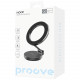 Автомобильный держатель Proove Hoop Stick-On Car Mount Magnetic Ring Black (CHHS00000005)