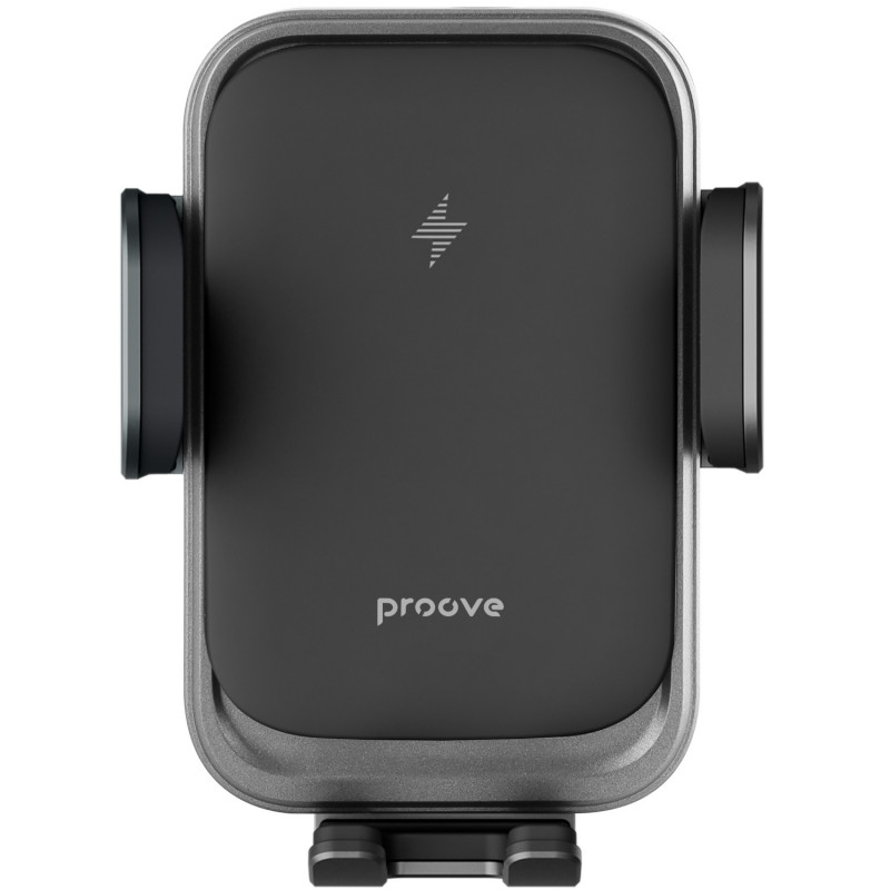 Автомобильный держатель с беспроводной зарядкой Proove Nitro Charge 15W Black (WHNC15002001)