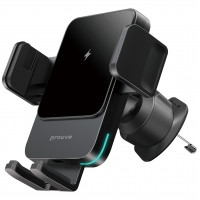 Автомобильный держатель с беспроводной зарядкой Proove Sonic 15W Black (WHSN15002001)