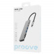 Type-C HUB Proove Iron Link 7in1 2USB+SD/TF+2USB-C+HDMI (HBIL00222004)