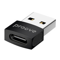 Переходник OTG Proove Extension Type-C to USB Black (HBEX00012001)