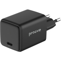 Сетевое зарядное устройство Proove Pocket GaN 25W Type-C Black (WCPG25010201)