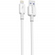 Кабель Proove GridLine Lightning 2.4A (1m) White (CCGL12001102)