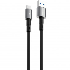 Кабель Proove Silicraft USB to Type-C 3A (1m) Black (CCSC15001201)