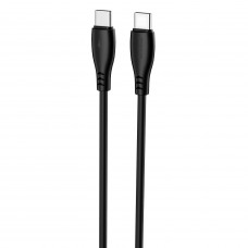 Кабель Proove Simple Silicone Type-C to Type-C 60W (2m) Black (CCSI60002221)