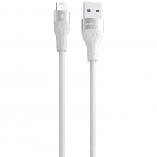 Кабель Proove Soft Silicone USB to Lightning 2.4A (1m) White (CCSO20001102)