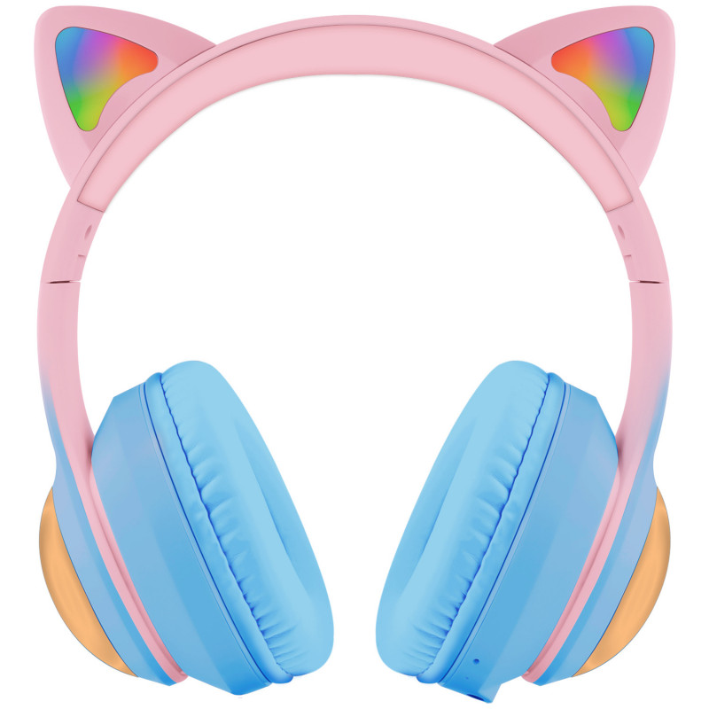 Беспроводные наушники Proove Kids LumiCat (APP) Blue/Pink (HPLC0001AP26)