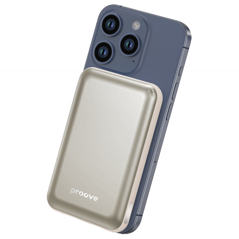 Павербанк Proove Vibe Energy Plus 22.5W 10000mAh Gold (PBVE15012213)