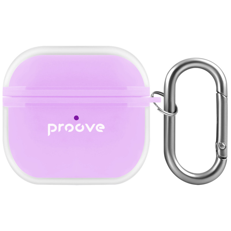 Чехол Proove Air Bump Case для AirPods 4/5 Light Purple (PCABAR040007)