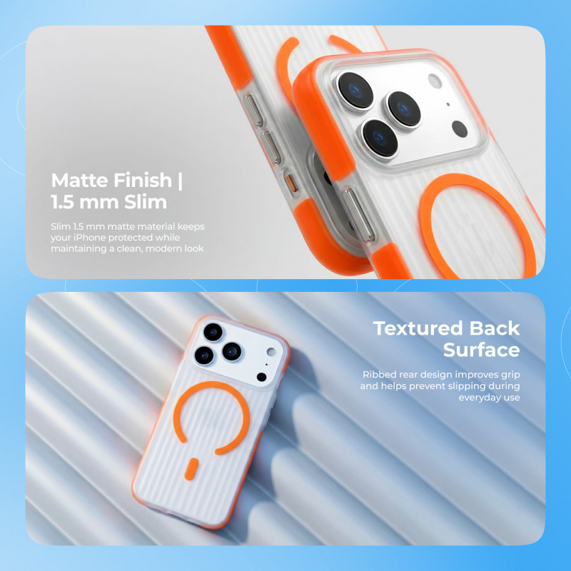 Чохол Proove Astro Case with Magnetic Ring для iPhone 16e/17e Orange (PCASIP16E010)