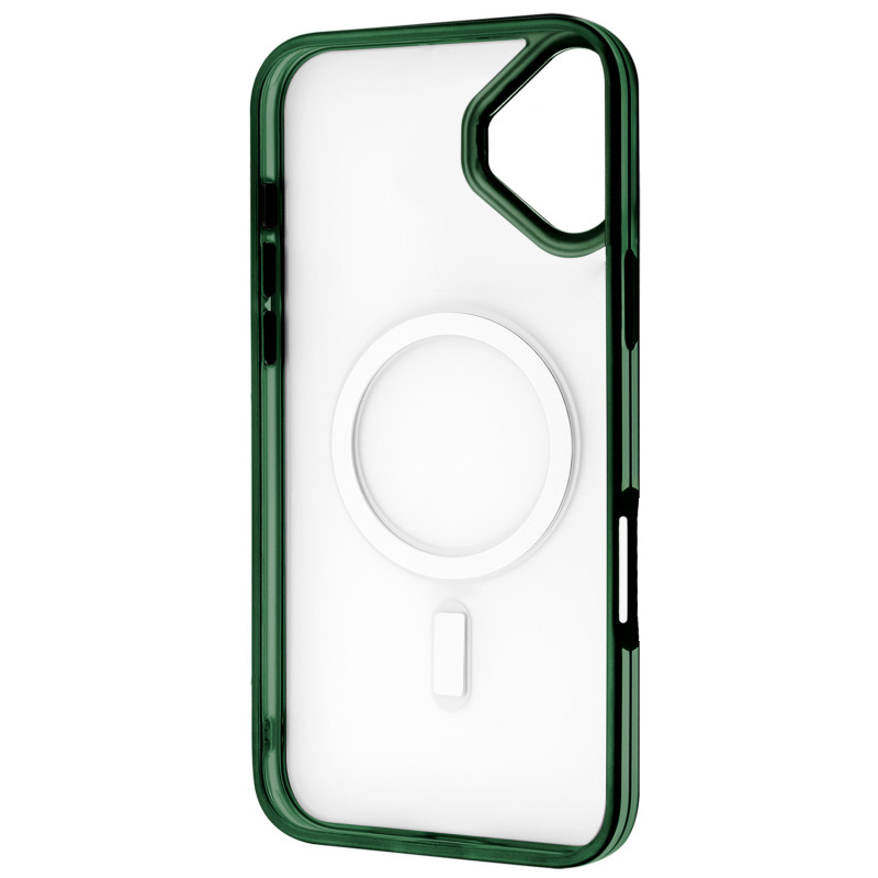 Чохол Proove Blur Case with Magnetic Ring для iPhone 16 Plus Green (PCBCIP16PL06)