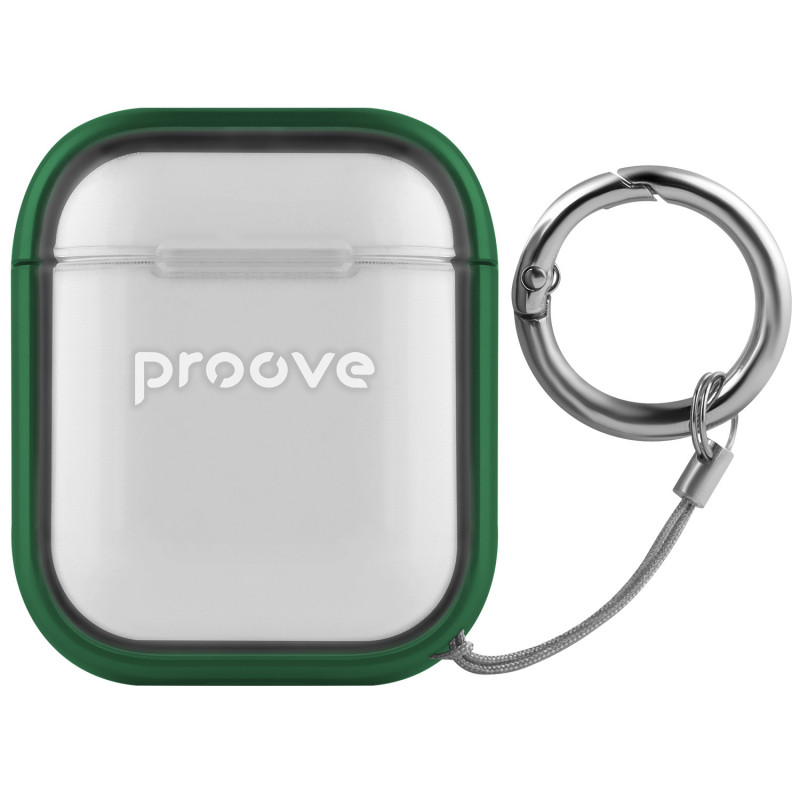 Чехол Proove Safe Box Case для AirPods 1/2 Green (PCSBAR120006)