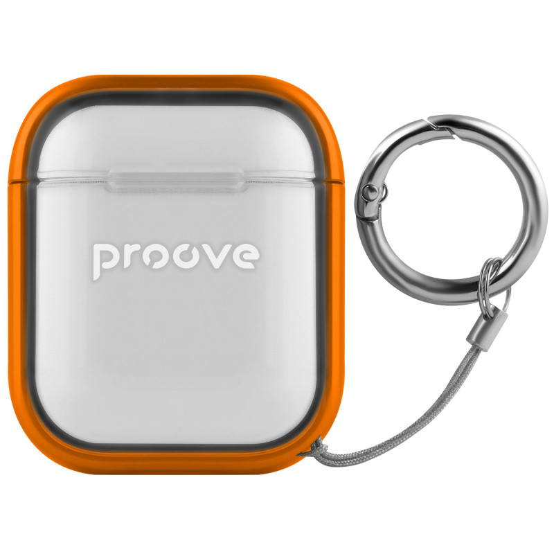 Чехол Proove Safe Box Case для AirPods 1/2 Orange (PCSBAR120010)