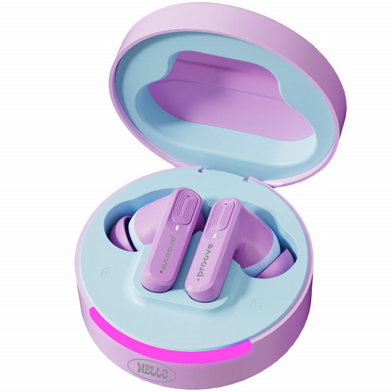 Беспроводные наушники Proove Mello TWS with ANC (APP) Cotton Candy (TWML0001AP24)