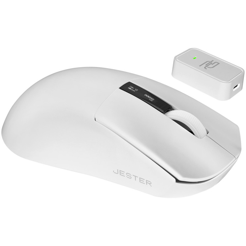Бездротова ігрова миша Proove Gaming Jester 8K White (WMJS00022002)