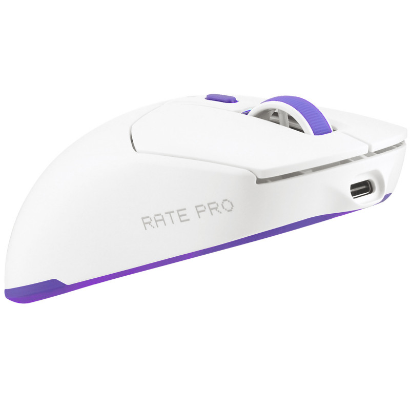 Бездротова ігрова миша Proove Gaming Rate Pro with Charging Dock White (WMRPCD022002)