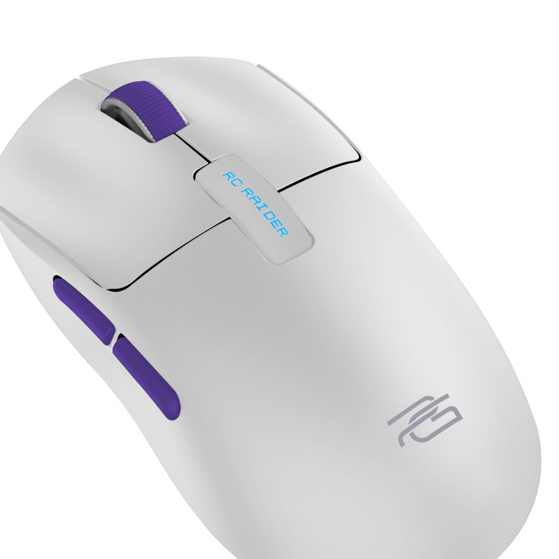 Бездротова ігрова миша Proove Gaming RC Raider 8K White/Purple (WMRR00122017)