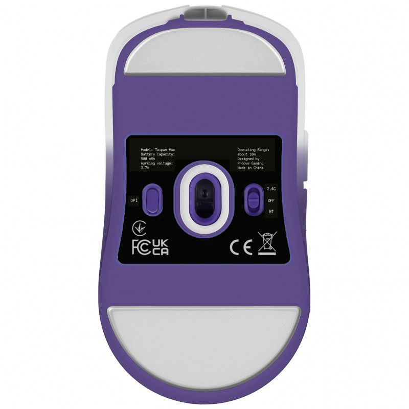 Бездротова ігрова миша Proove Gaming Taipan Max White/Purple (WMTPM0022017)