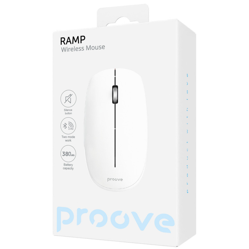 Беспроводная мышь Proove Ramp White (WNRM00022002)