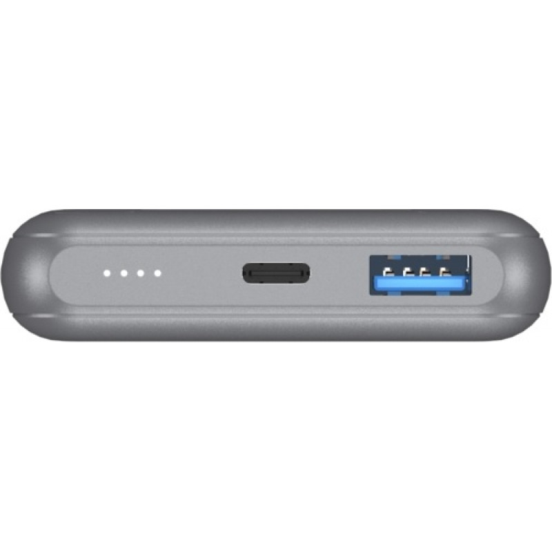 Внешний аккумулятор Power Bank Energizer QE10007PQ-10000mAh Qi wireless Type-C PD (G)