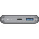 Внешний аккумулятор Power Bank Energizer QE10007PQ-10000mAh Qi wireless Type-C PD (G)
