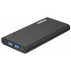 Внешний аккумулятор Power Bank Energizer UE10047PQ-10000 mAh Li-pol+TYPE-C PD Black