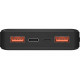 Зовнішній акумулятор Power Bank Energizer UE15002PQ-15000 mAh Li-pol+TYPE-C PD Black