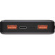 Внешний аккумулятор Power Bank Energizer UE15002PQ-15000 mAh Li-pol+TYPE-C PD Grey