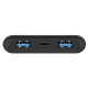 Внешний аккумулятор Power Bank Energizer UE10052PQ-10000 mAh 18W Fast Charge Li-pol+TYPE-C Black