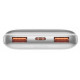 Зовнішній акумулятор Power Bank Baseus Bipow Pro 10000mAh 20W Display White (PPBD040102)